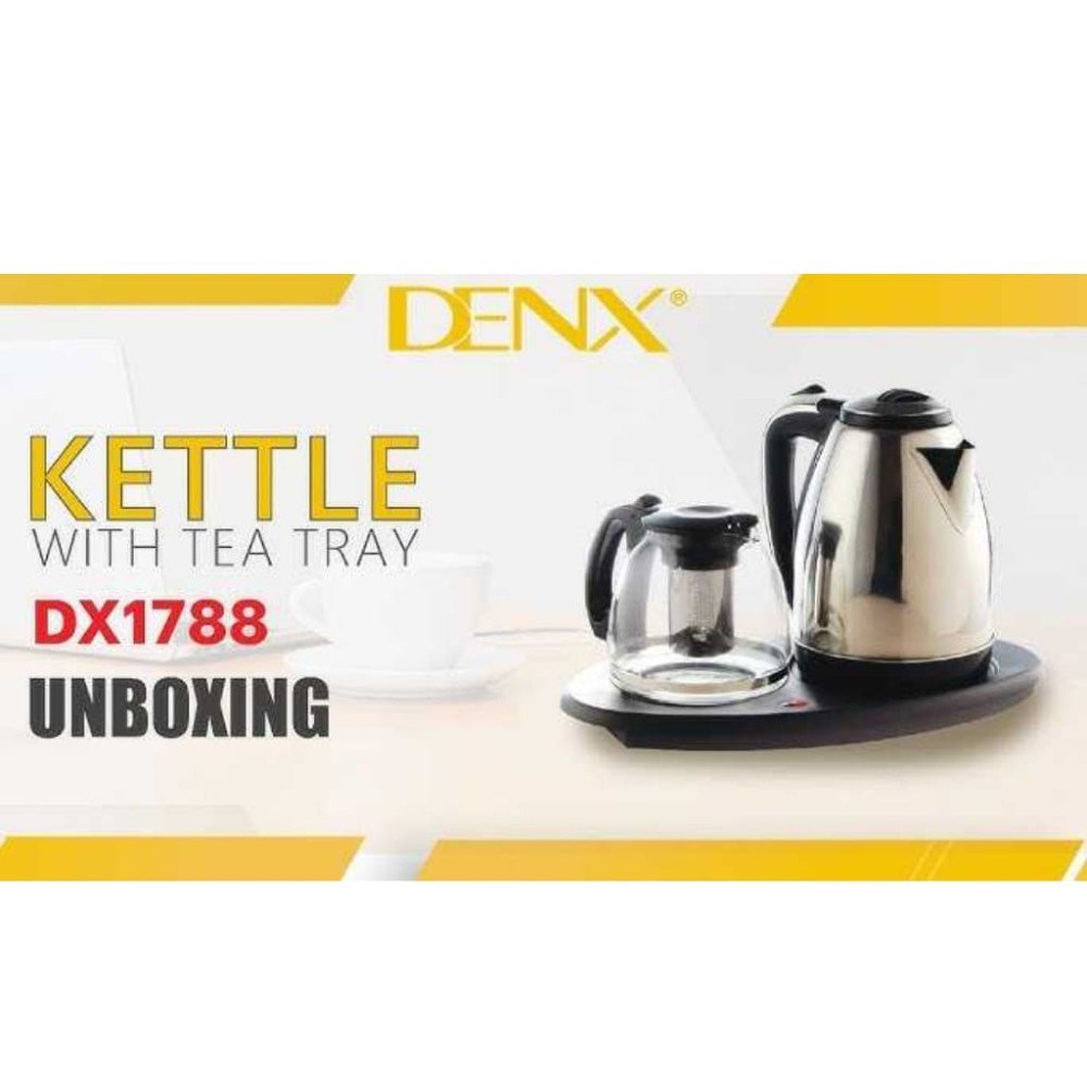 غلاية ماء وشاي من denx